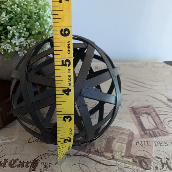 Decorative Metal Sphere (Bronze) 💖 - Picture 5 of 6